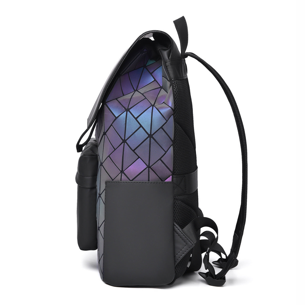 Stylischer geometrischer Muster-Rucksack Brehn