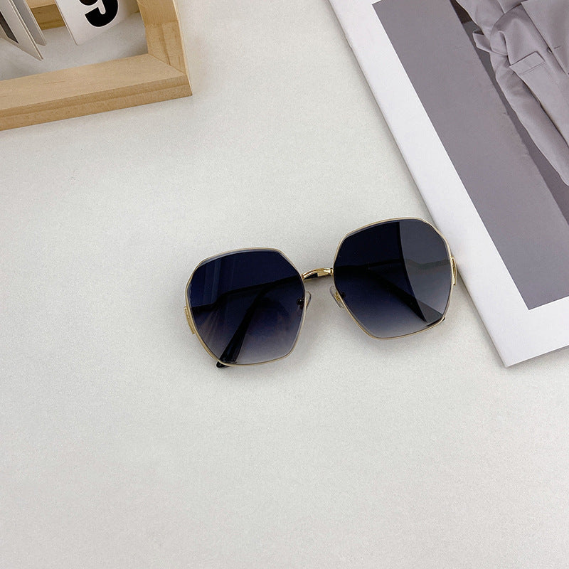 Modische Geometrische Sonnenbrille Brehn