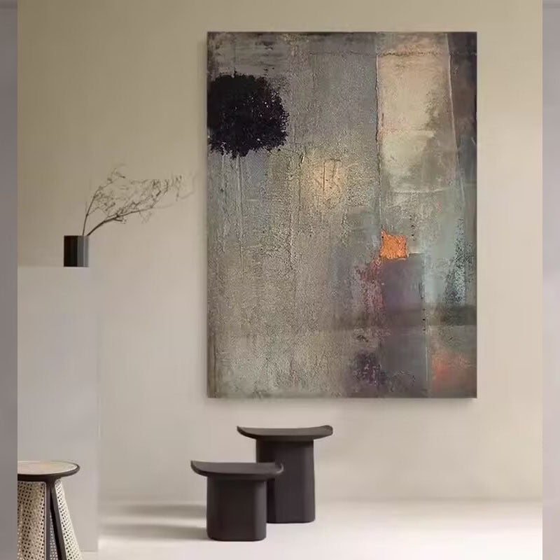 Abstracte Moderne Texturierte Wandkunst