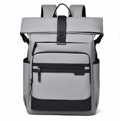 Stylischer Roll-Top Reise-Rucksack Brehn
