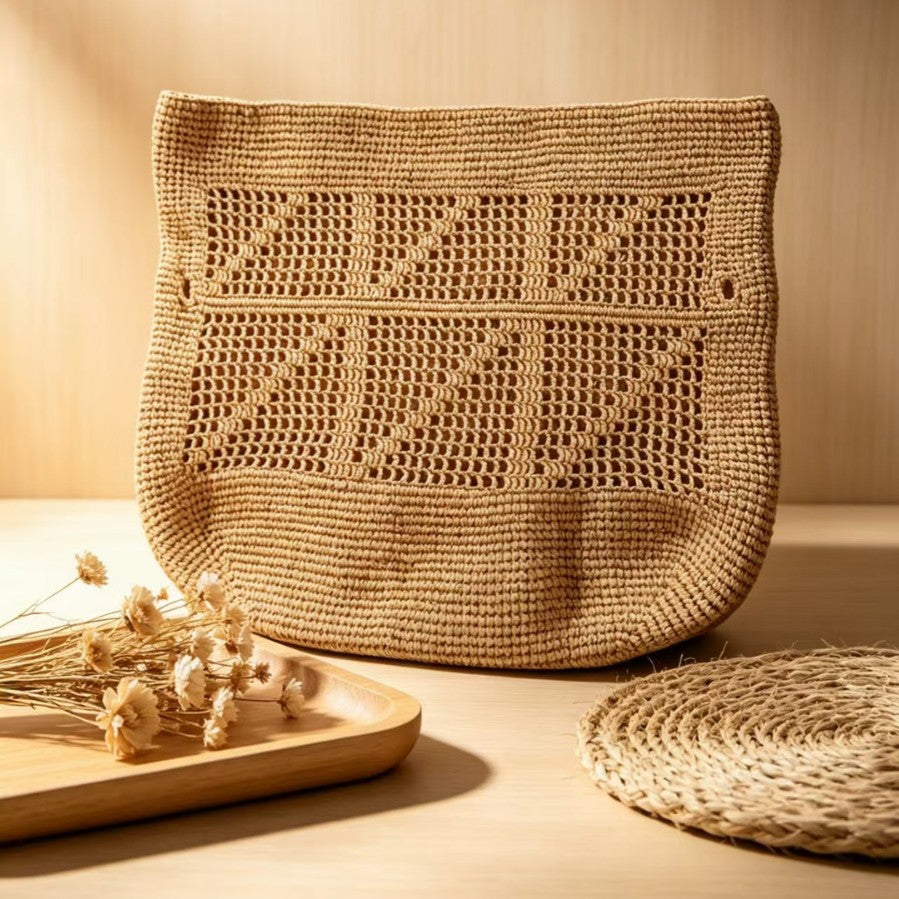 Handgeknüpfte Schultertasche Brehn