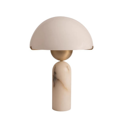 Zeitgenössische Tischlampe mit Kuppelschirm