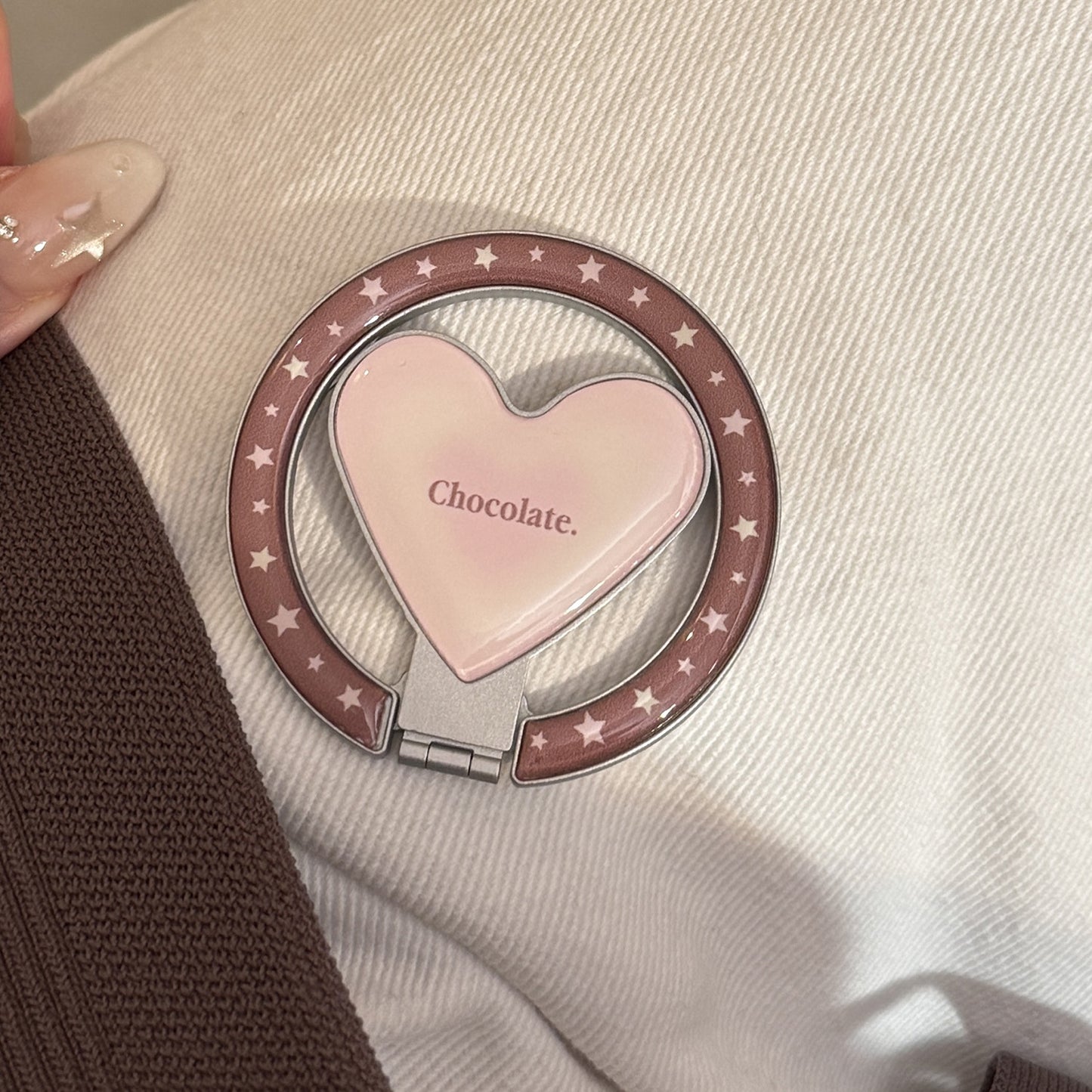 Herzförmiger Smartphone Halter Brehn