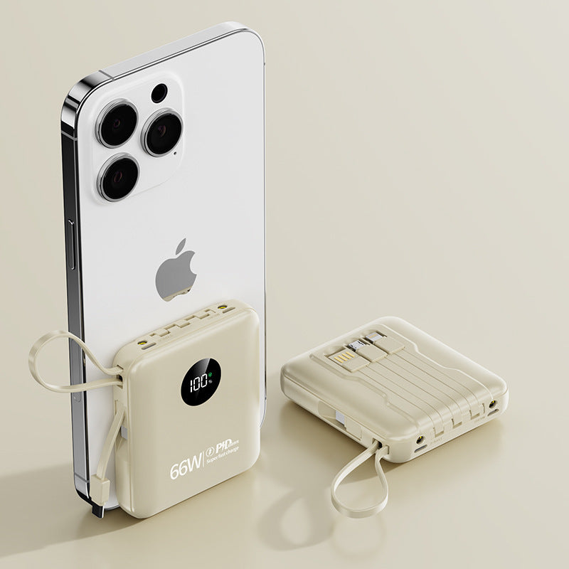 Tragbarer 66W Powerbank mit Schnellladefunktion Brehn