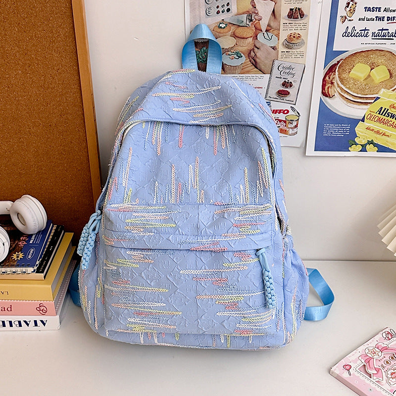Abstrakt gemusterter Rucksack Brehn
