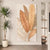 Texturiertes Blatt Leinwand Wandkunst
