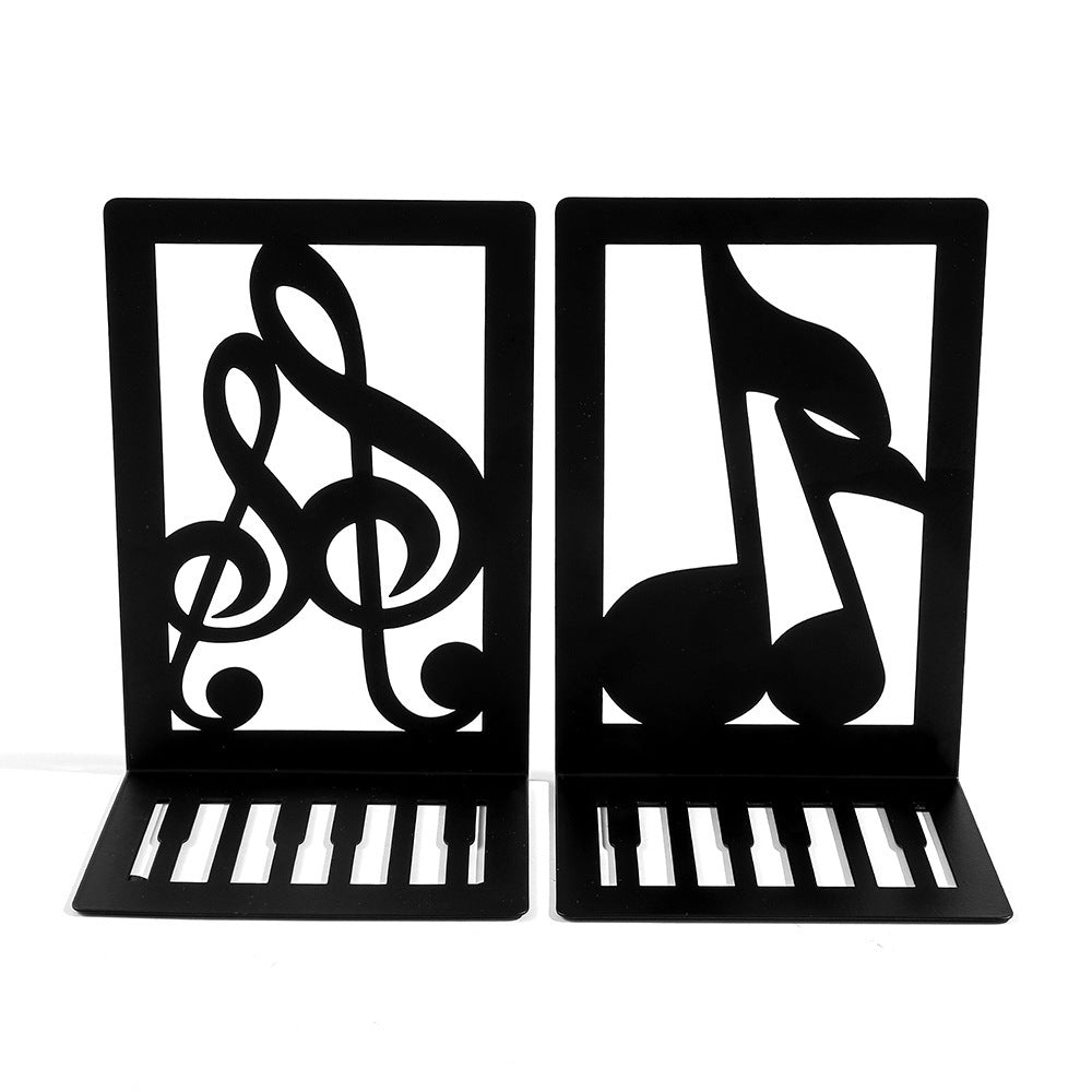 Musikalische Note Dekorative Buchstützen