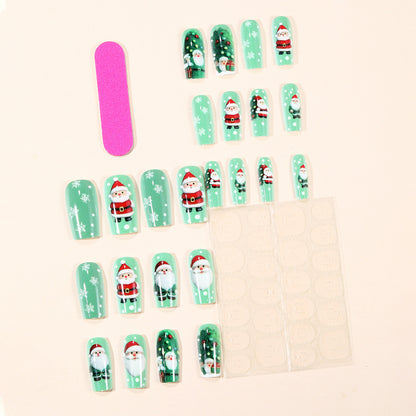 Themen Weihnachts 3D Nagelkunst Brehn