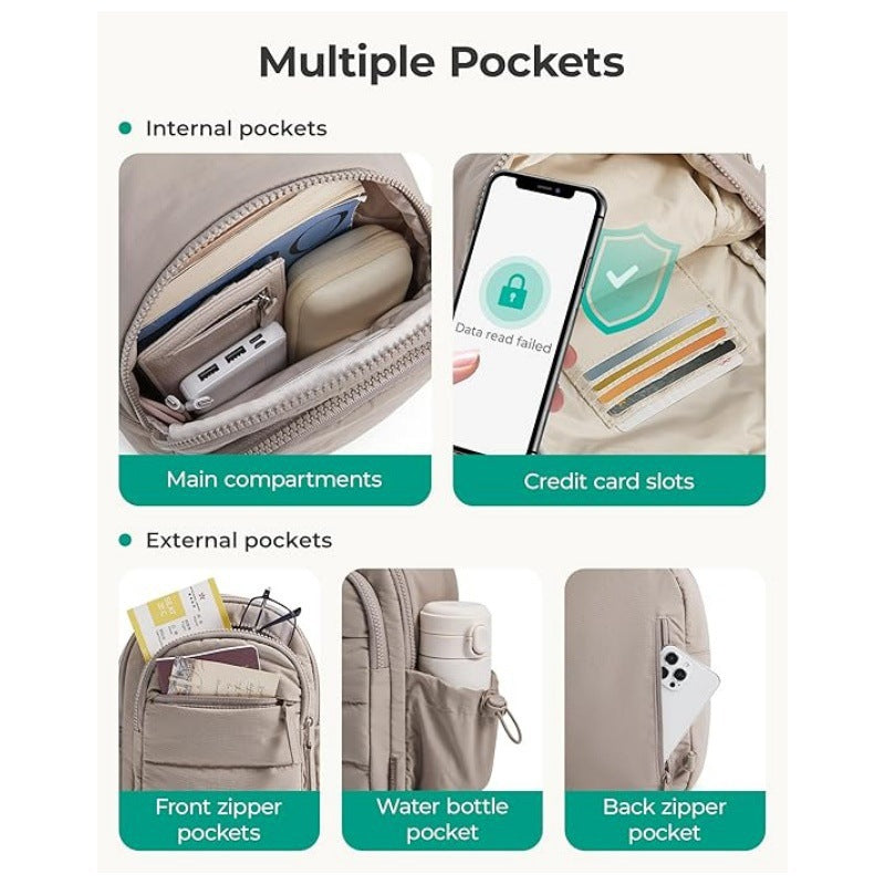 Modulare Crossbody-Tasche mit Praktischen Fächern Brehn