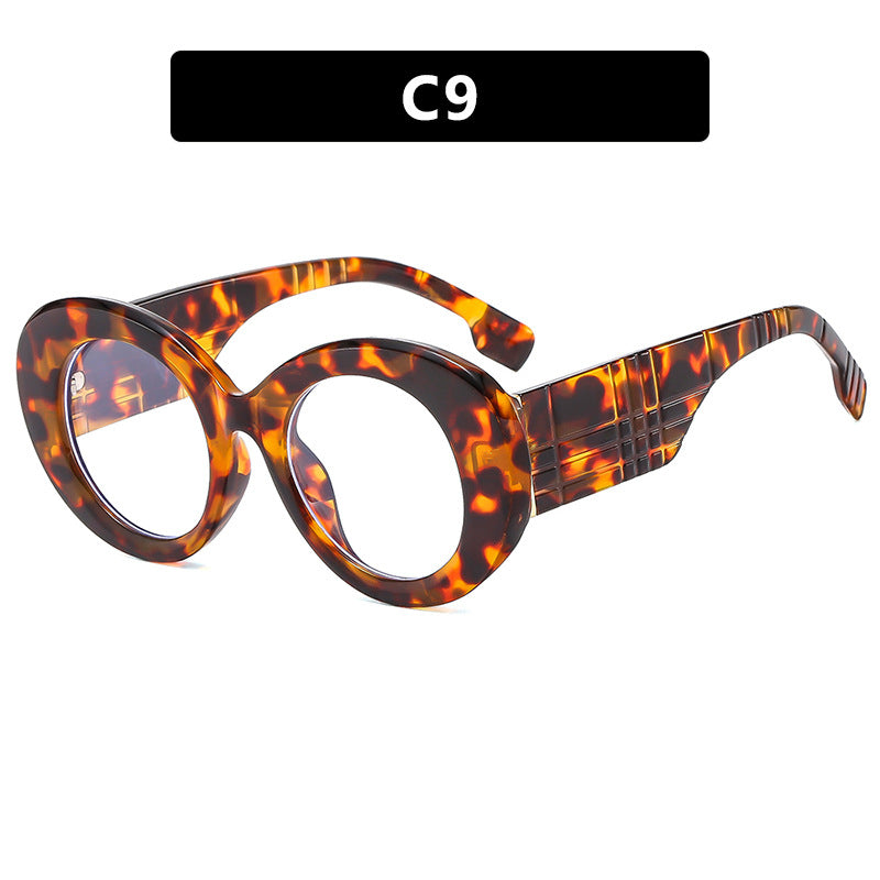 Damen extravagante Sonnenbrille mit kreativem Rahmendesign und schützendem UV-Filter Brehn