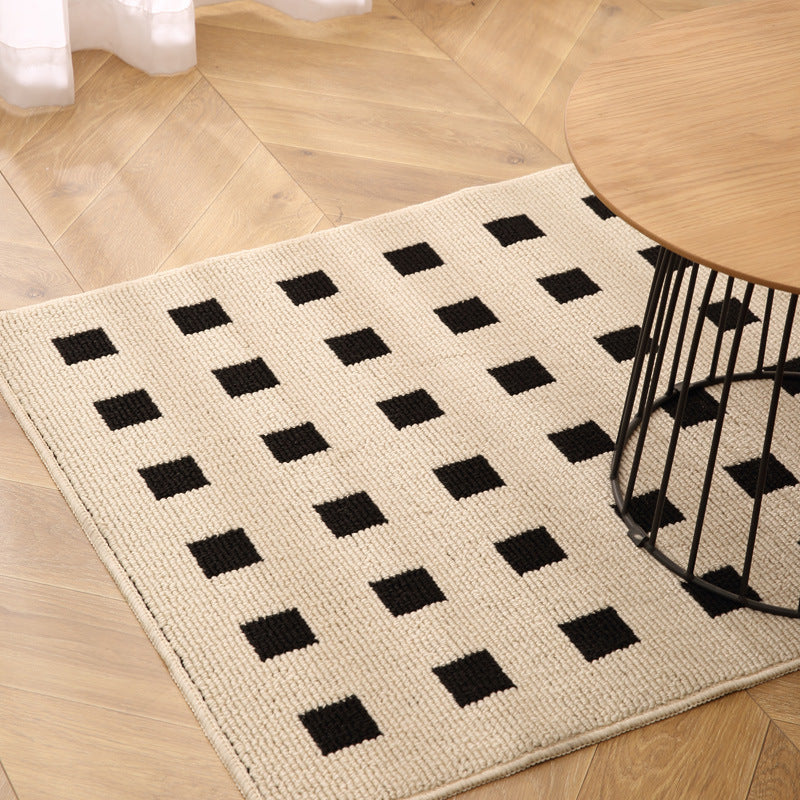 Hochwertiger geometrischer Musterbereichsteppich