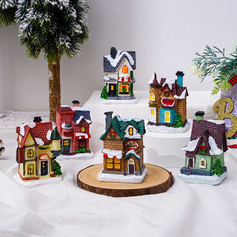 Dekorative Weihnachtsbeleuchtungshaus Brehn