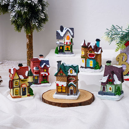 Dekorative Weihnachtsbeleuchtungshaus Brehn