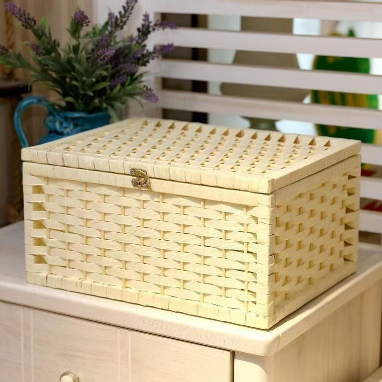 Aufbewahrungskiste Aus Rattan Brehn
