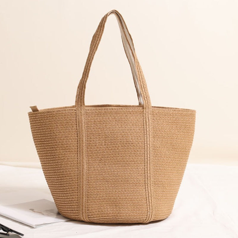 Damen Stylische Korb-Tragetasche Brehn