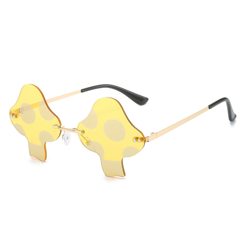 Einzigartige Übergroße Polka Dot Rahmen Sonnenbrille Brehn