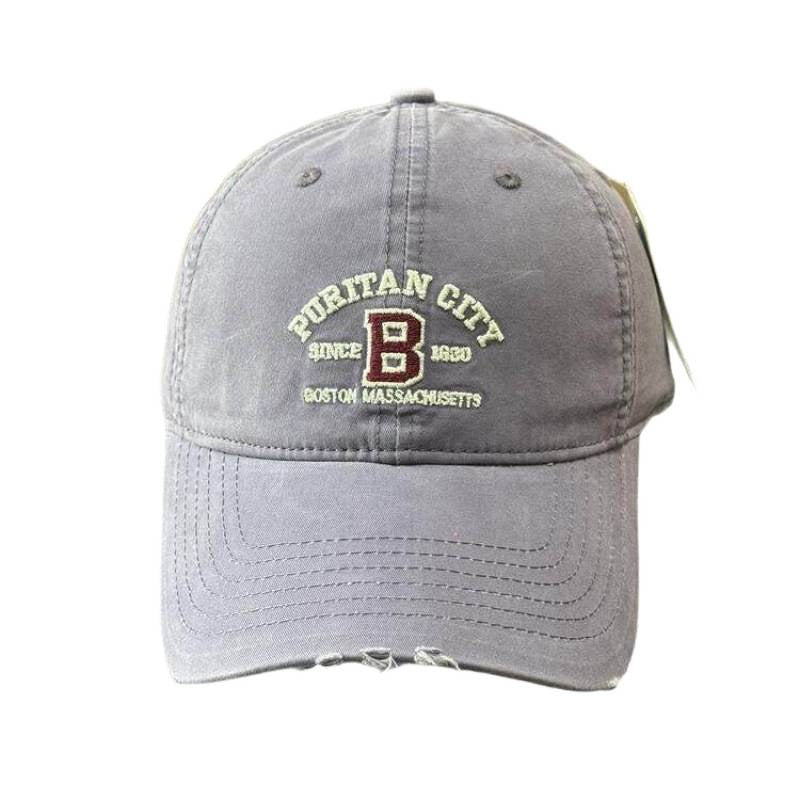 Vintage Damen Distrikt Bestickte Baseballmütze Brehn