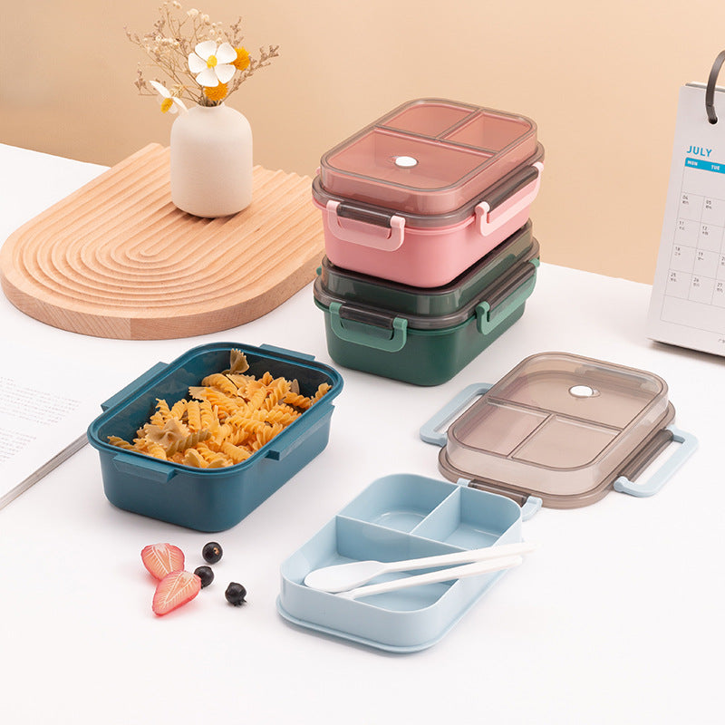 Mehrfach-Fach Lunchbox-Behälter mit luftdichtem Deckel
