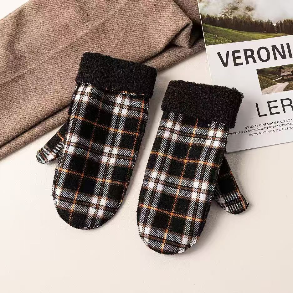 Plüschgefütterte Thermohandschuhe Brehn