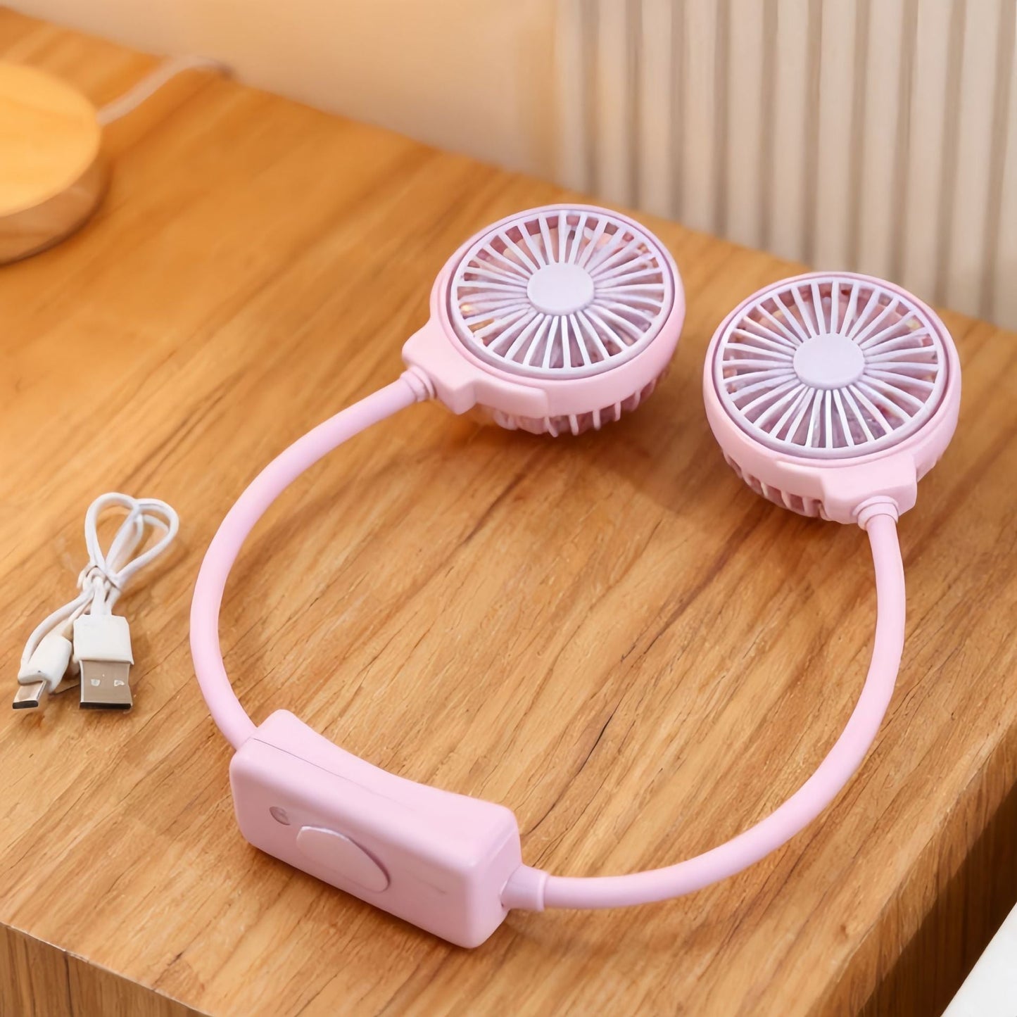 Frauen Tragbarer Hals Ventilator mit Flexiblem Design Brehn