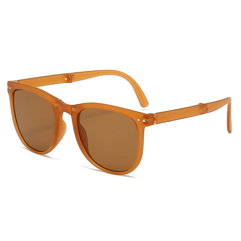 Damen trendige Sonnenbrille mit facettenreichem Rahmen Brehn