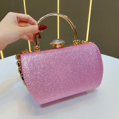 Glitzernde Abendhandtasche