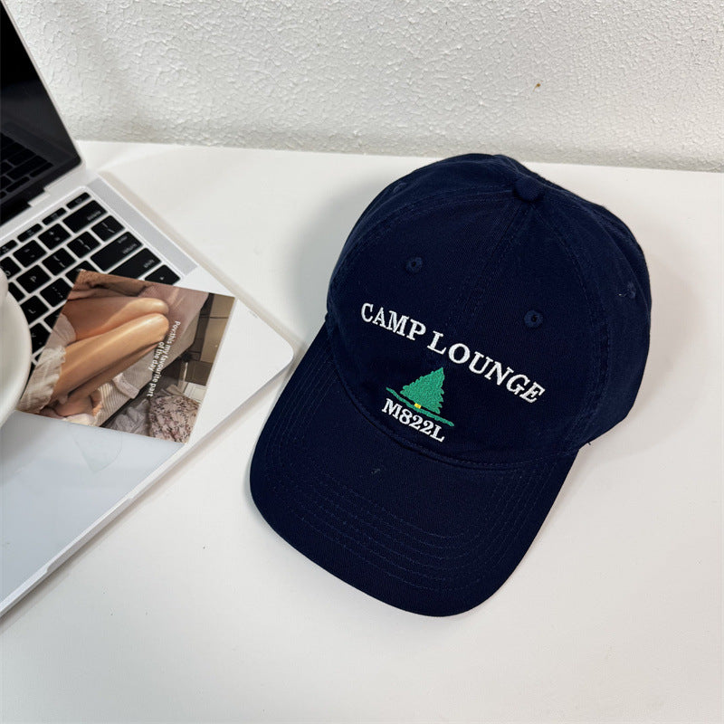 Herren bestickte Camp Logo Baseballcap Brehn