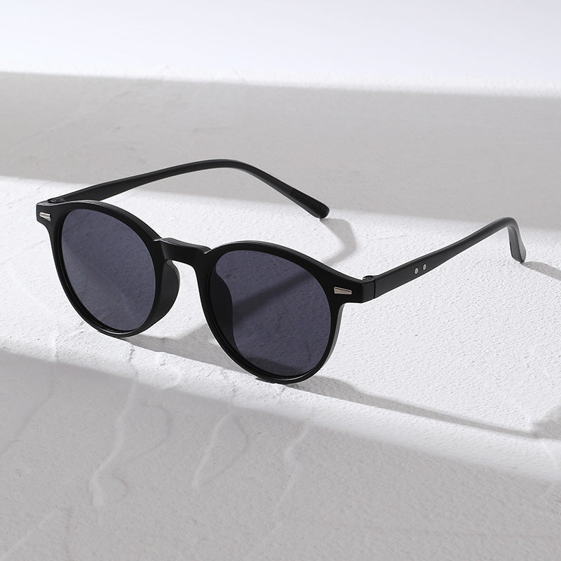 Stylische Runde Rahmen Sonnenbrille Brehn