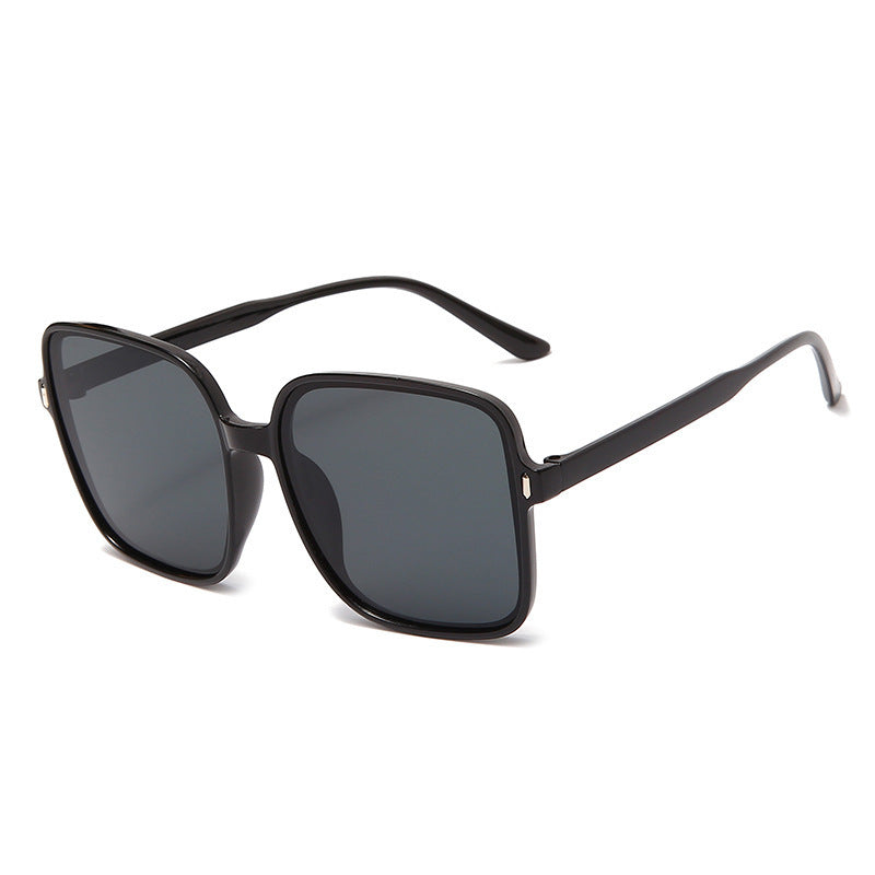 Damen große quadratische Sonnenbrille mit auffälligem Muster Brehn