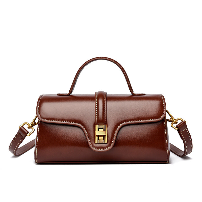 Elegante strukturierte Handtasche Brehn