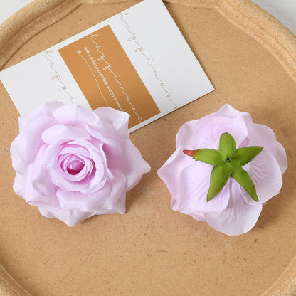 Premium Stoff Blüten Haarklammern