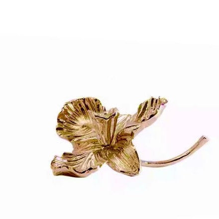 Künstlerische Blumenhaarnadel