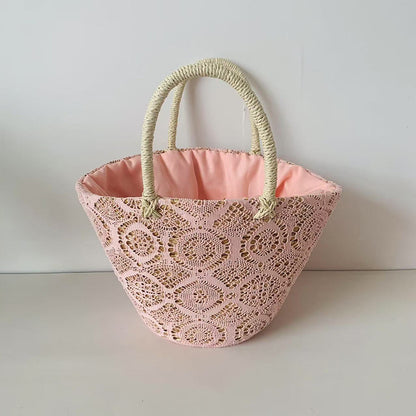 Korbtasche mit Elegantem, Geflochtenem Design Brehn