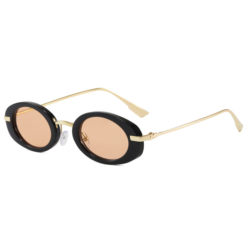 Modische Brille mit Ovalem Rahmen Brehn