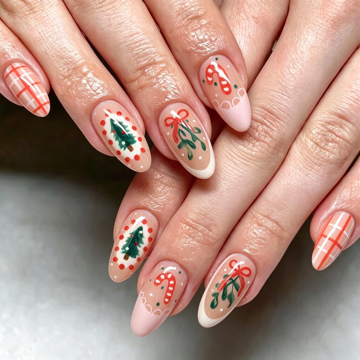Festliches Nagelkunst-Set