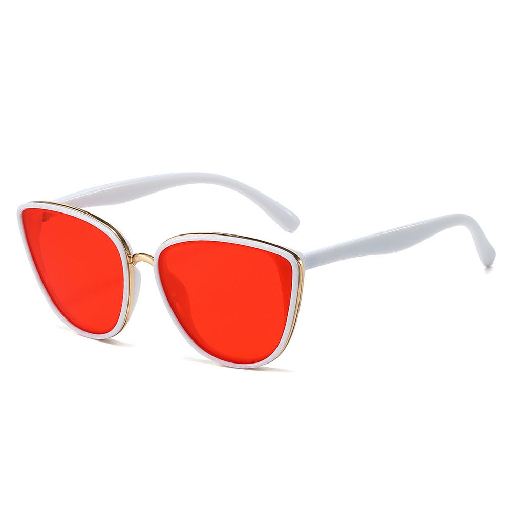 Modisch-futuristische dreieckige Rahmen-Sonnenbrille Brehn