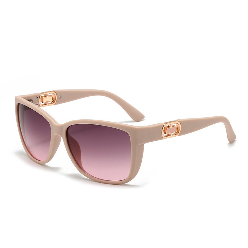 Damen oversized Sonnenbrille mit elegantem Rahmen und UV-Schutz Brehn