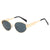 Damen modische Sonnenbrille mit innovativem Geometrie-Design Brehn