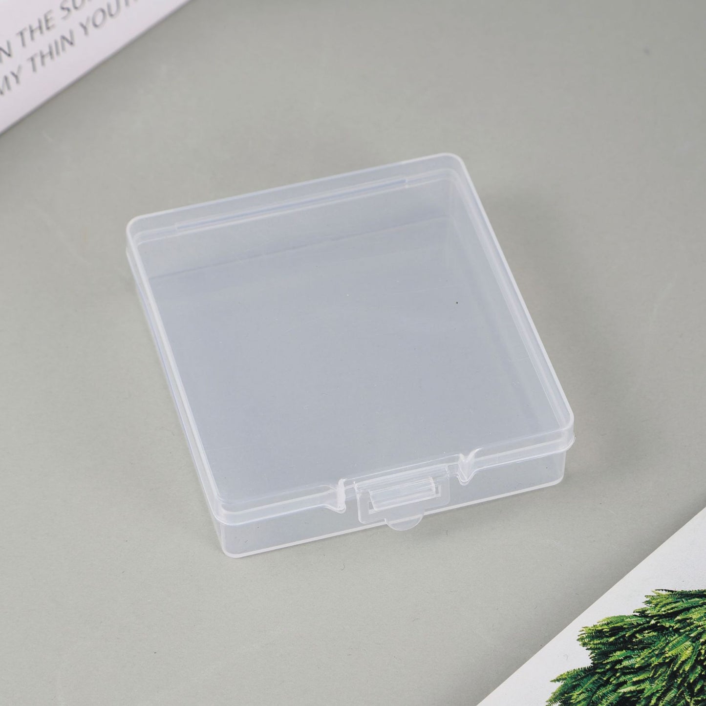 Kompakte quadratische Aufbewahrungsbox Brehn