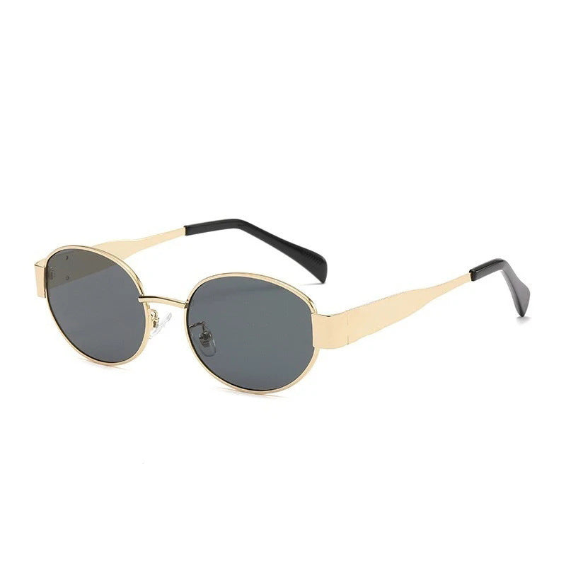 Damen modische Sonnenbrille im eleganten ovalen Design Brehn