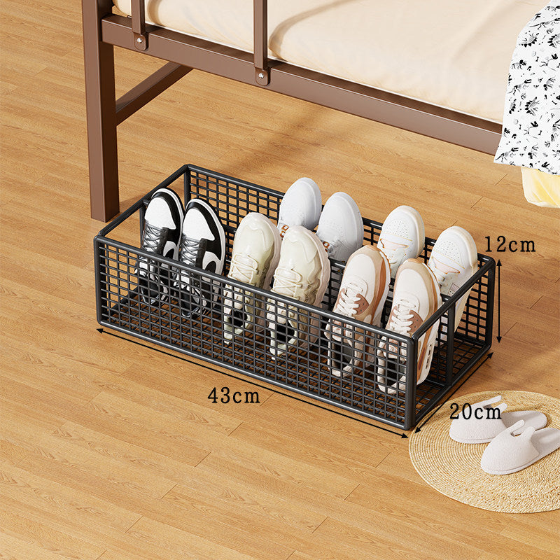 Unter-Bett Niedrig-Profil Netzschuhlagerungsorganisator