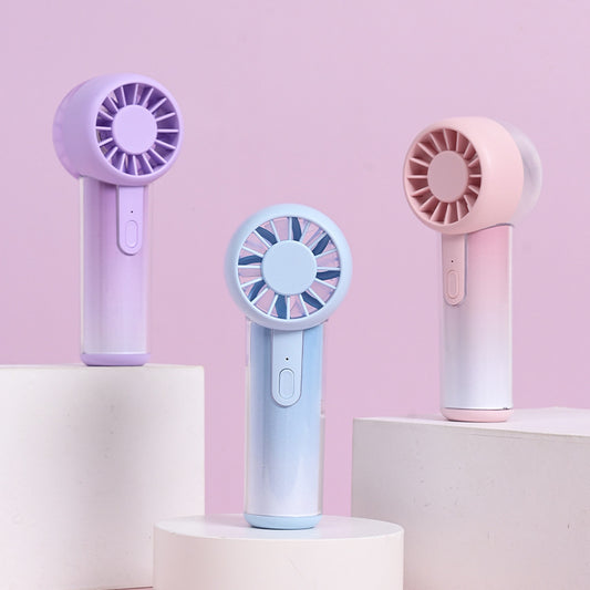Unisex nan kompakter Mini-Handventilator mit wiederaufladbarem Akku und leisem Motor Brehn