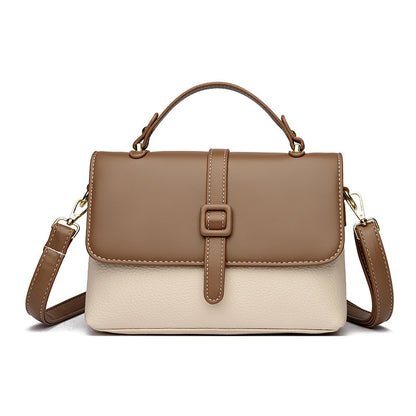 Elegante Zweifarbige Handtasche Brehn