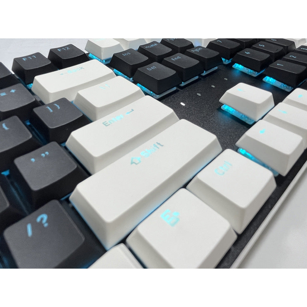 Mechanische Gaming-Tastatur mit Rgb-Beleuchtung und Anti-Ghosting-Funktion Brehn