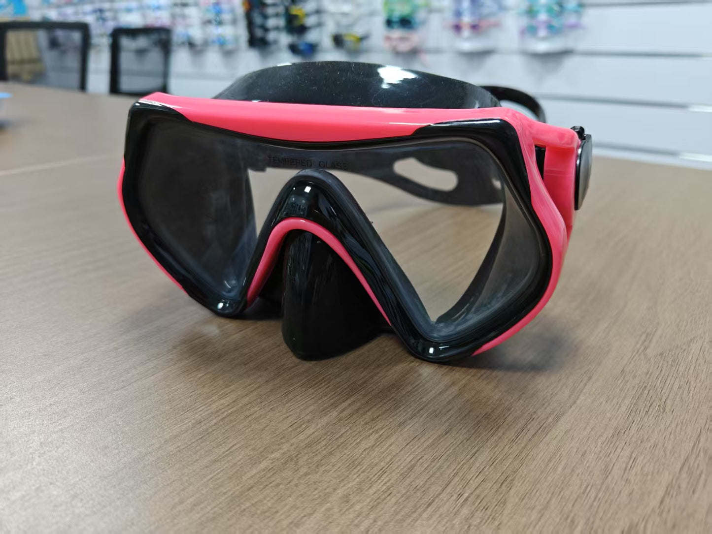 Schwimmmaske mit Sicht- und Komfortoptimierung Brehn