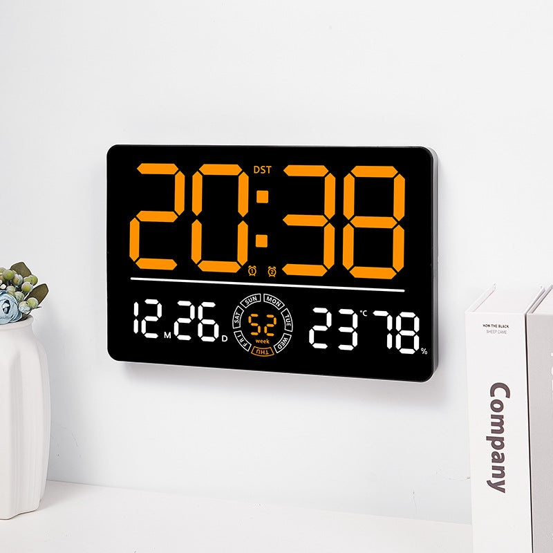 Digitaler Multifunktionswecker mit Hygrometer und Temperaturanzeige Brehn