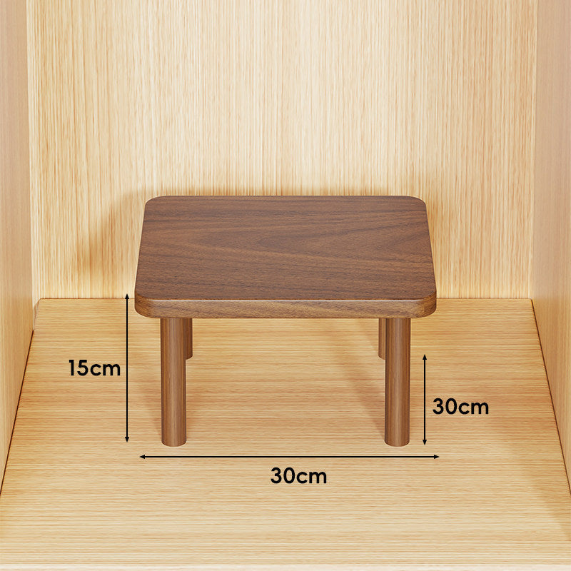 Verstellbarer Mehrhöhe Holz Monitorständer und Desktop Regal
