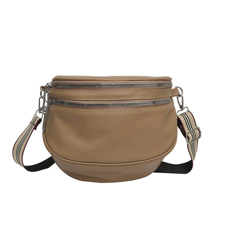 WoChic Dual-Zipper Crossbody Bag Brehn