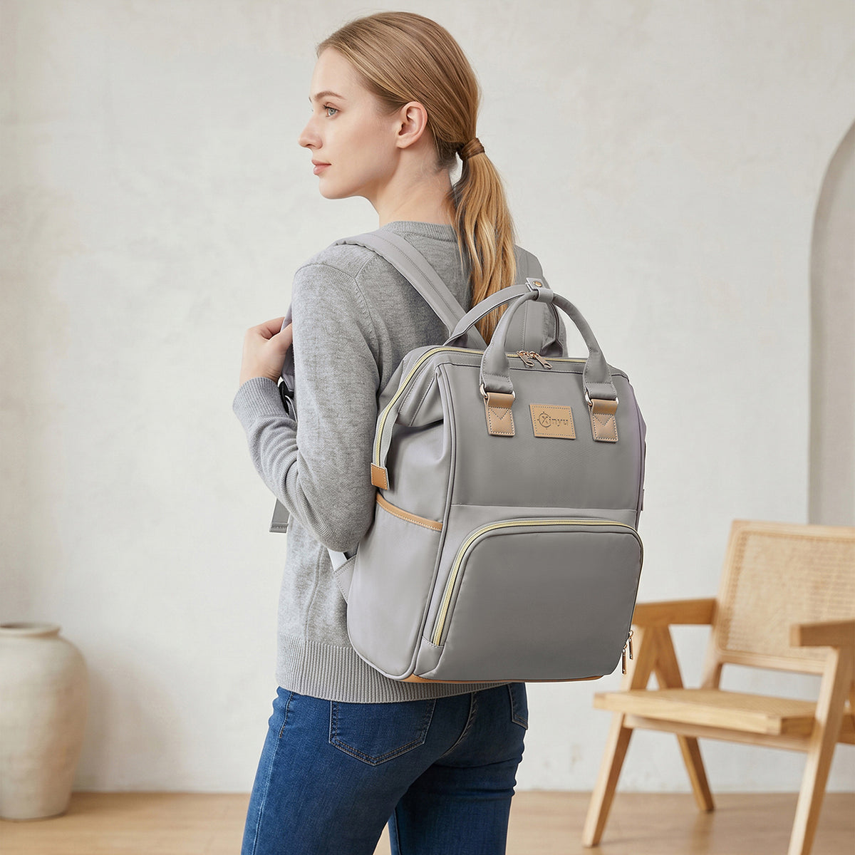 Multifunktionaler ergonomischer Rucksack Brehn
