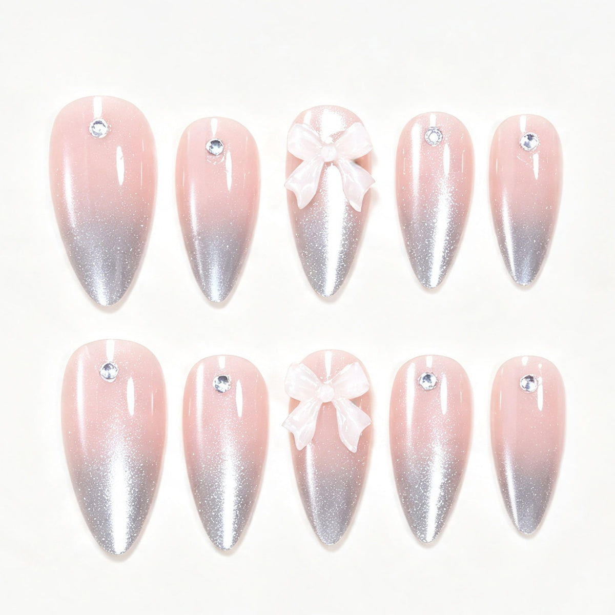 Elegante Acryl-Nagelverlängerungen Brehn